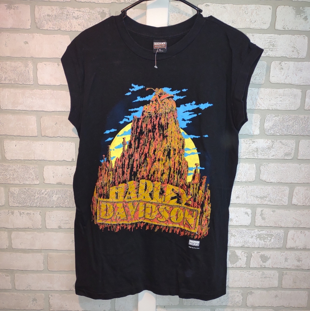 Harley Davidson graphic t shirt, medium